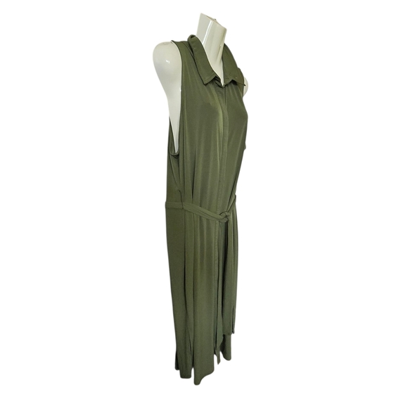 INC International Concepts Olive Midi Dress - Picture 3 of 8
